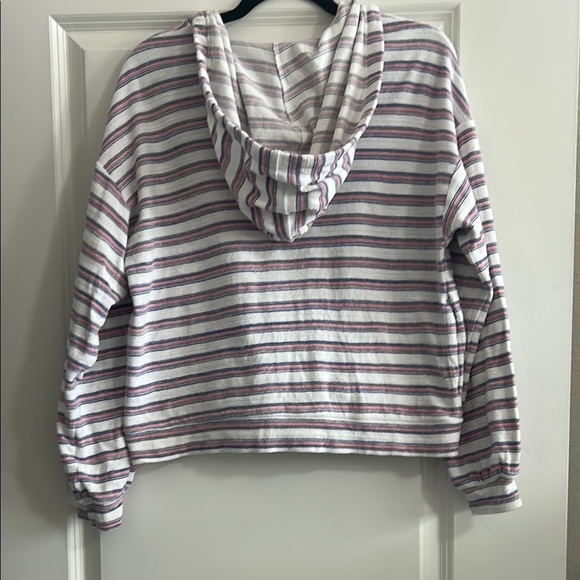 Striped Zip-Up Hoodie - Picture 3 of 4